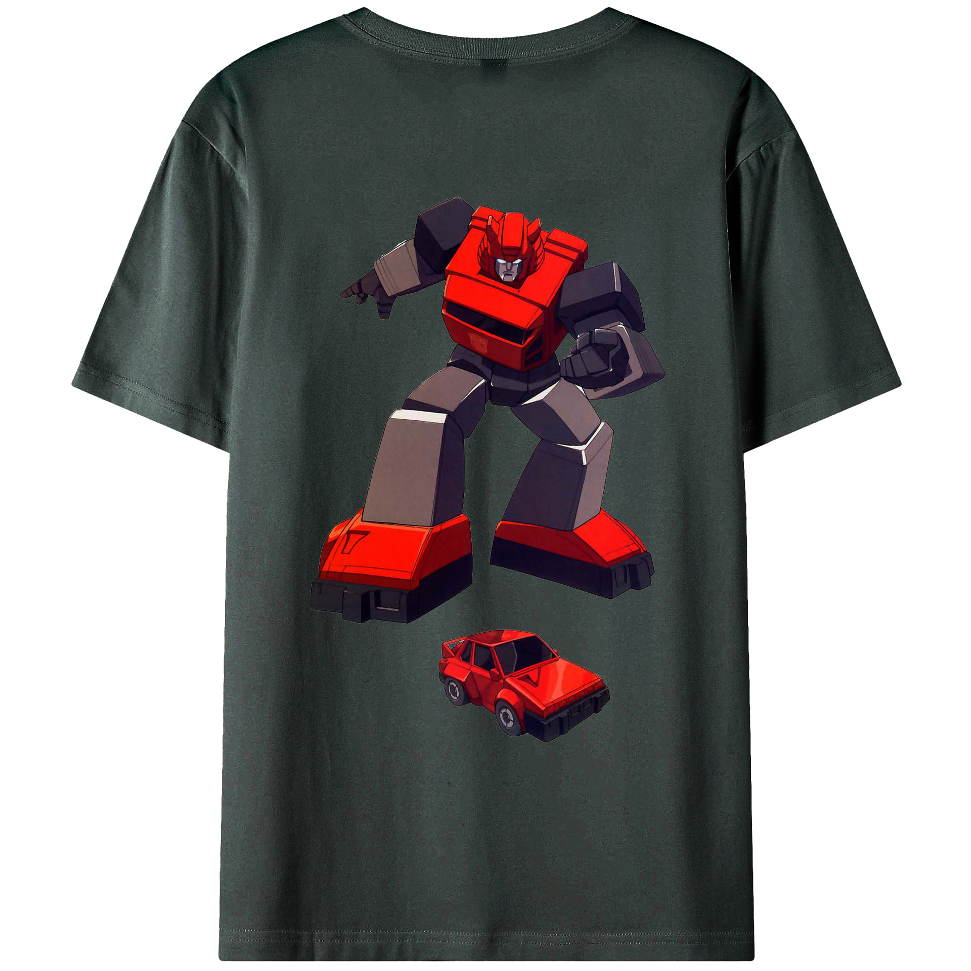 （画像用）  綿100％ メンズ半袖Tシャツ（バックプリント） 通気性